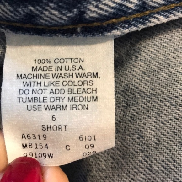 Harley-Davidson Blue Jean Shorts - Picture 10 of 11